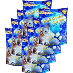 מארז חסכוני של חול קריסטלי לחתולים 8 ליטר