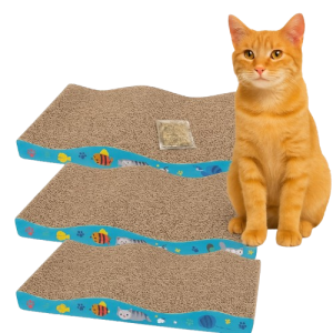 סט 3 מגרדות קרטון לחתול