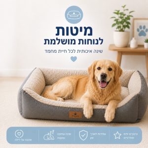 מיטות לכלבים